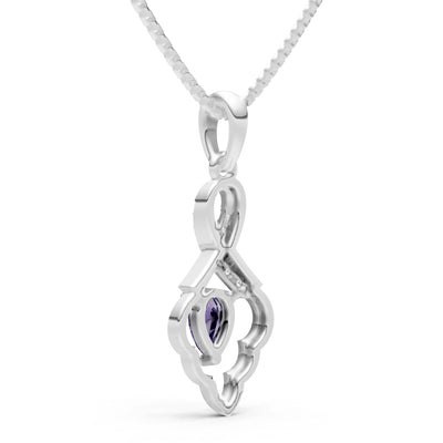 Amethyst Loop Pendant