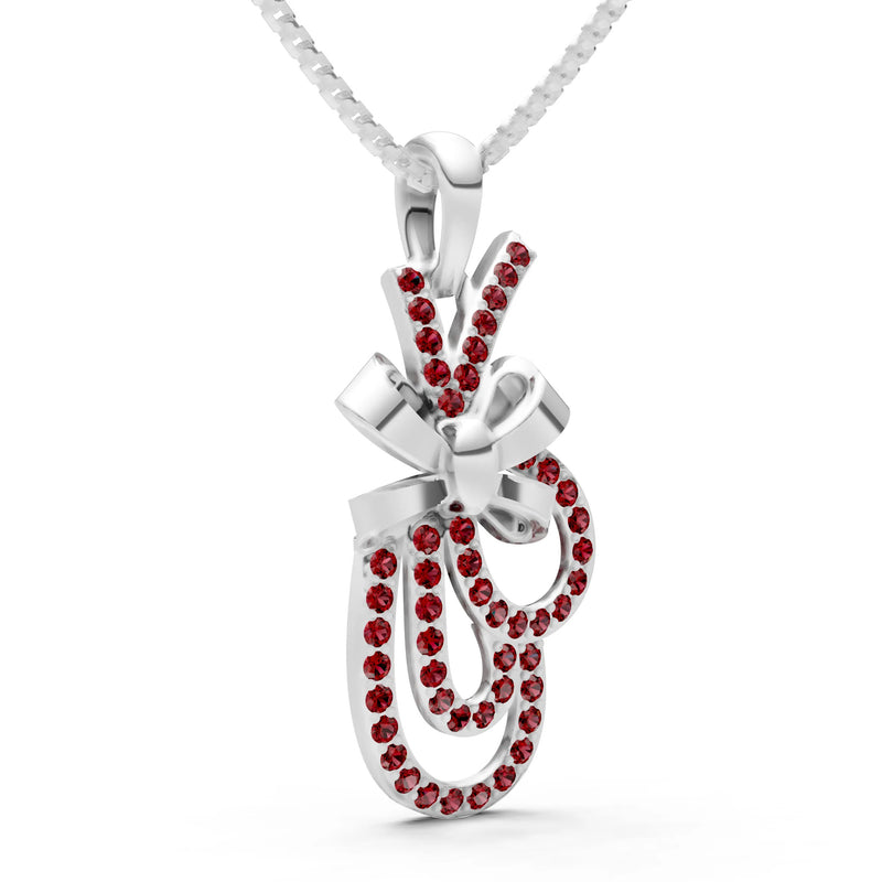 Tied Scrollwork Adorn Pendant