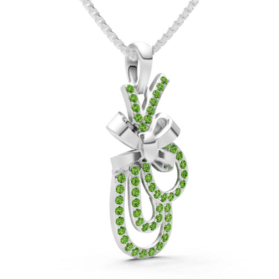 Tied Scrollwork Adorn Pendant