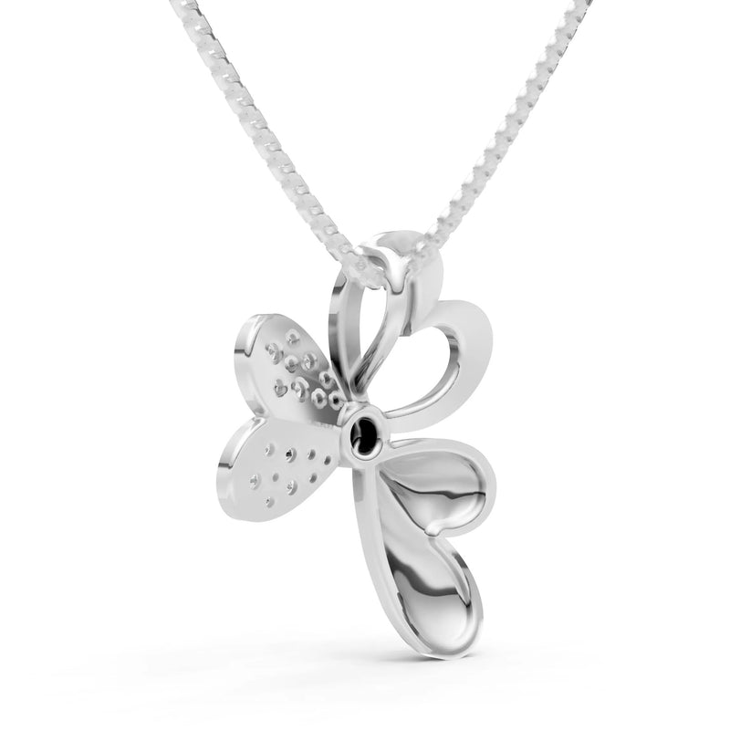 Clover Heart Pendant