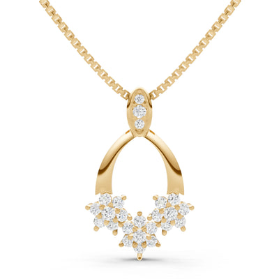 Wishbone Cluster Splendor Pendant