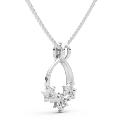 Wishbone Cluster Splendor Pendant