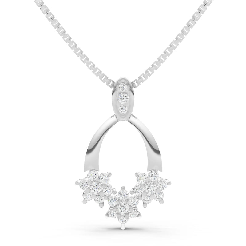 Wishbone Cluster Splendor Pendant