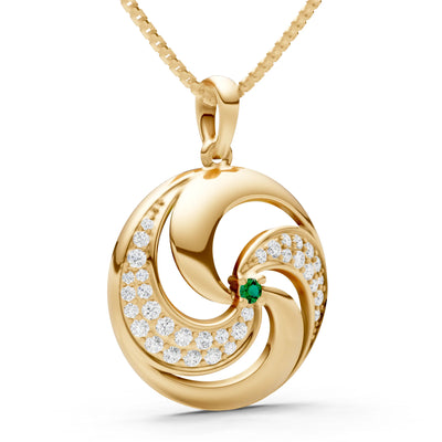 Emerald Galaxy Luminous Pendant