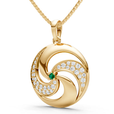 Emerald Galaxy Luminous Pendant