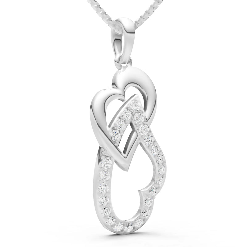 Double Heart Pendant