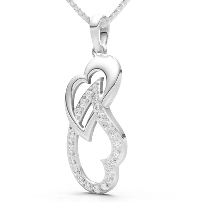 Double Heart Pendant