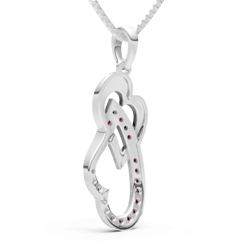 Double Heart Pendant
