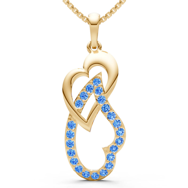 Double Heart Pendant