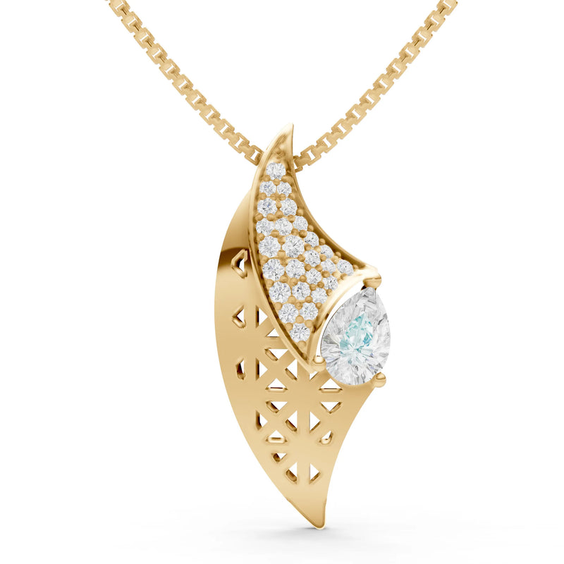 Gemstone Pendant - Pear