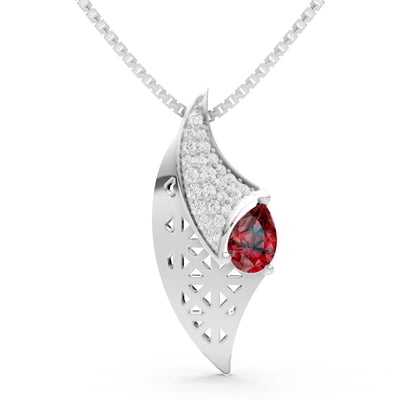 Gemstone Pendant - Pear