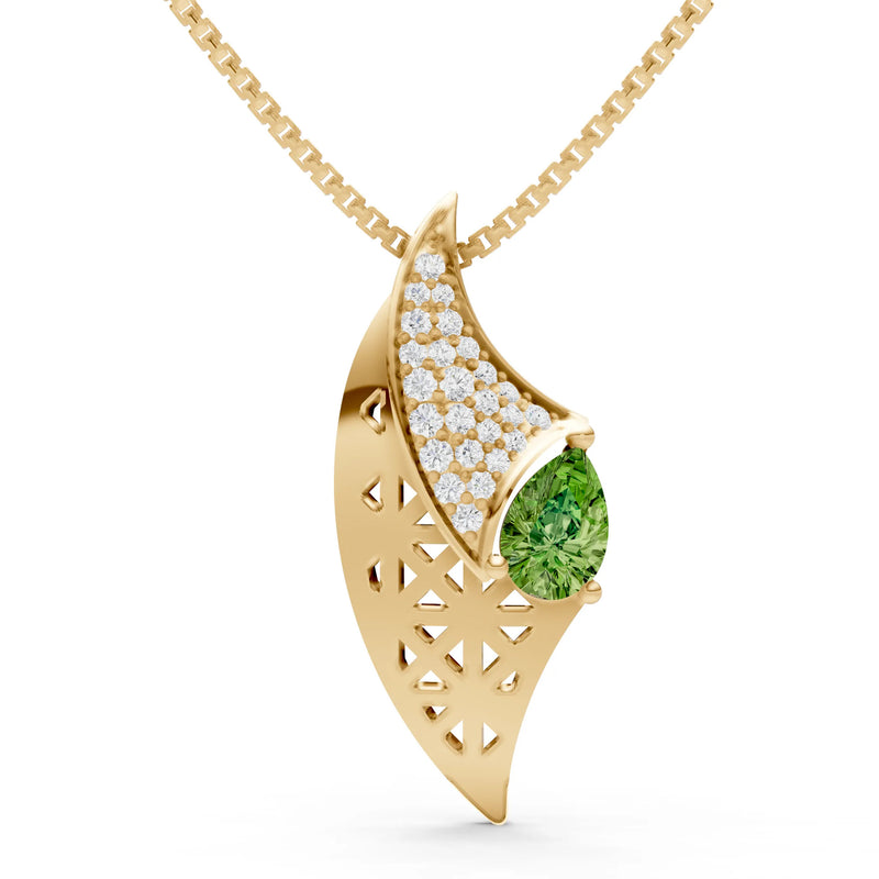 Gemstone Pendant - Pear