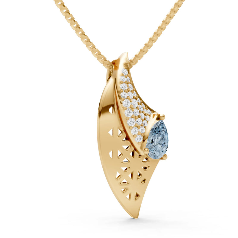 Gemstone Pendant - Pear