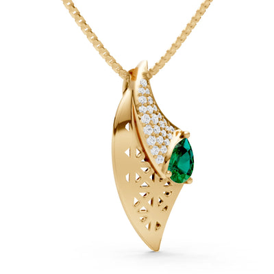 Gemstone Pendant - Pear