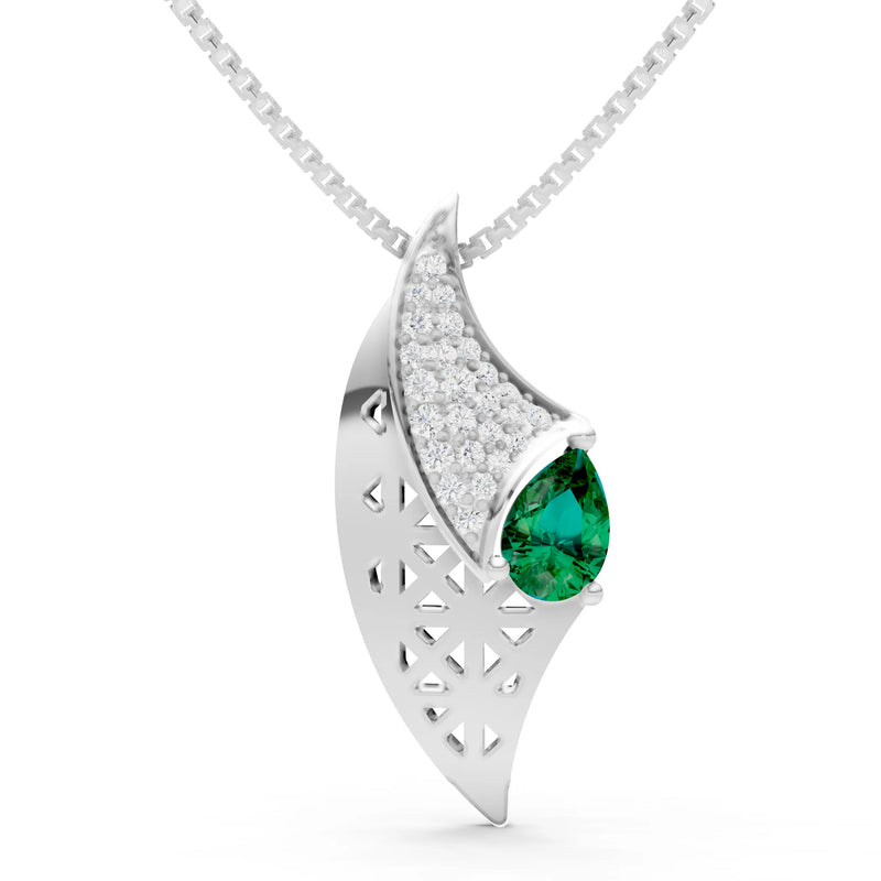 Gemstone Pendant - Pear