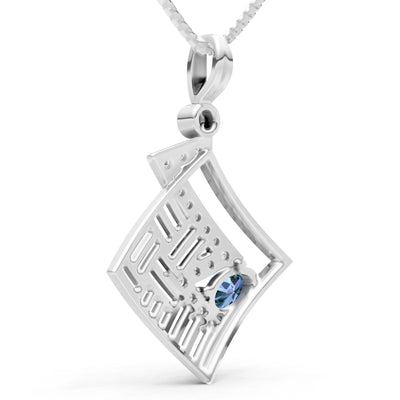 Alexandrite Lightning Gemstone Pendant