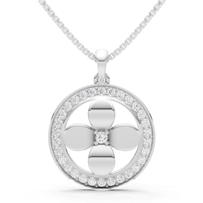 Flower Medallion Pendant