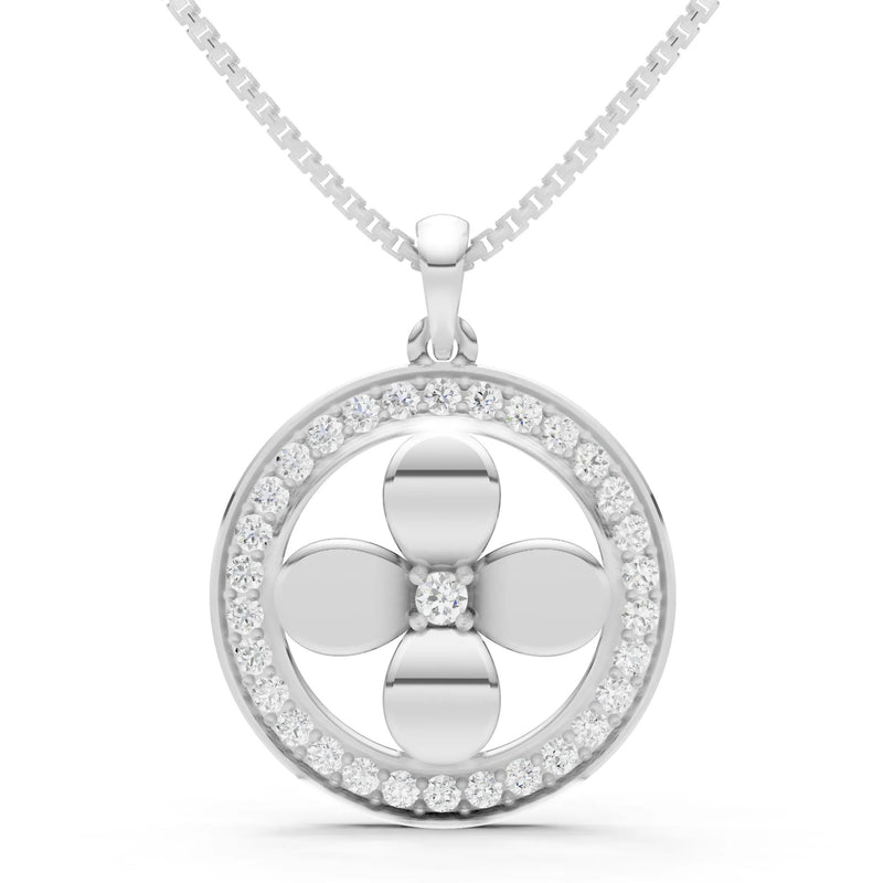Flower Medallion Pendant