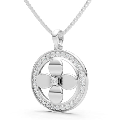 Flower Medallion Pendant