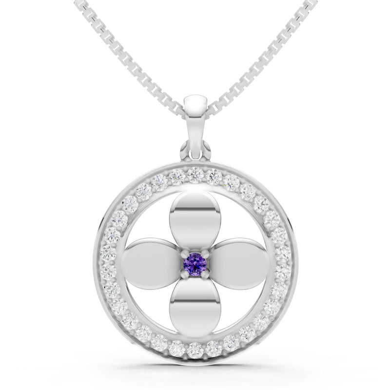 Flower Medallion Pendant