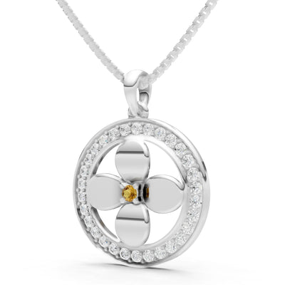 Flower Medallion Pendant