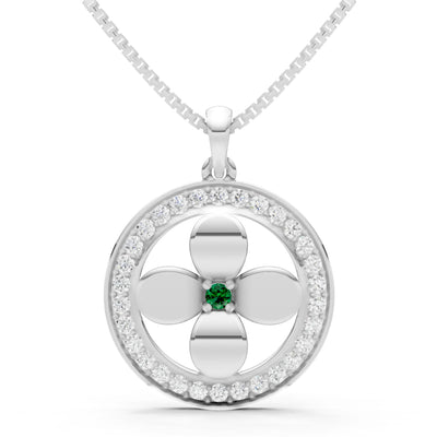 Flower Medallion Pendant