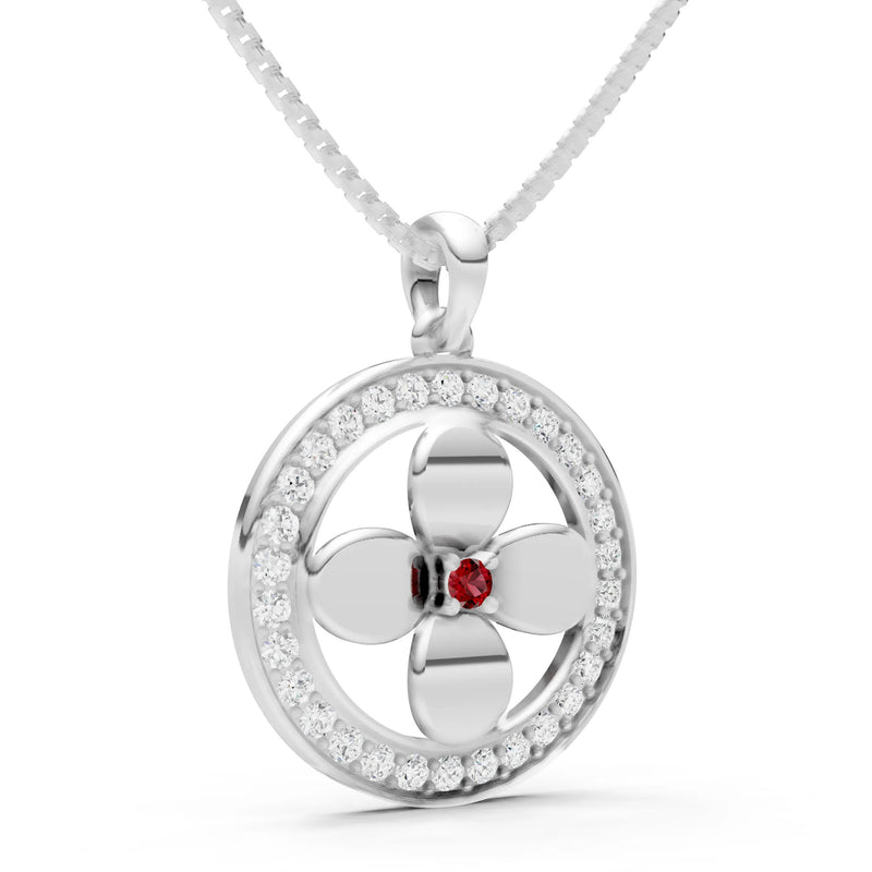 Flower Medallion Pendant