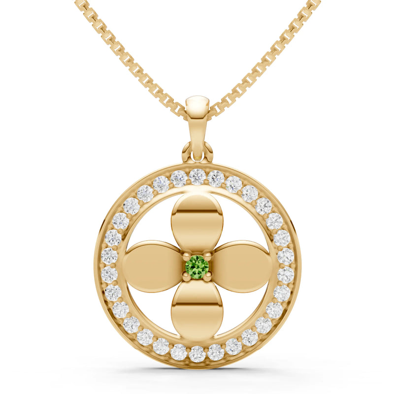 Flower Medallion Pendant