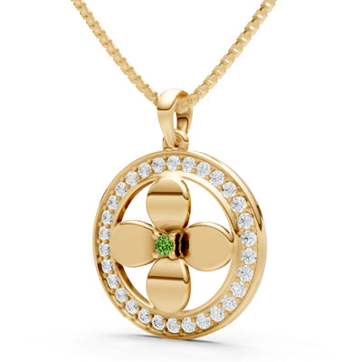 Flower Medallion Pendant