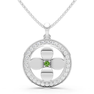 Flower Medallion Pendant