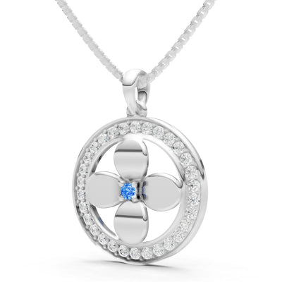 Flower Medallion Pendant