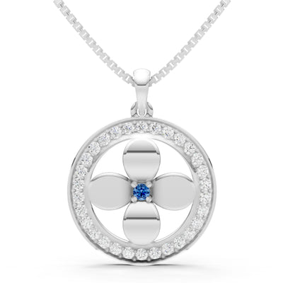 Flower Medallion Pendant