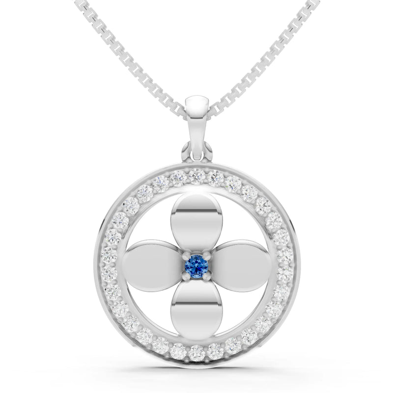 Flower Medallion Pendant