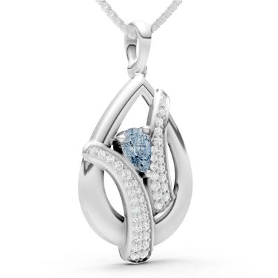 Pave Gemstone Pendant