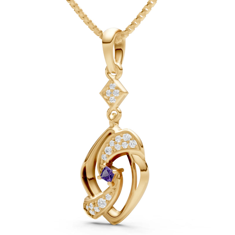 Princess Gemstone Pendant