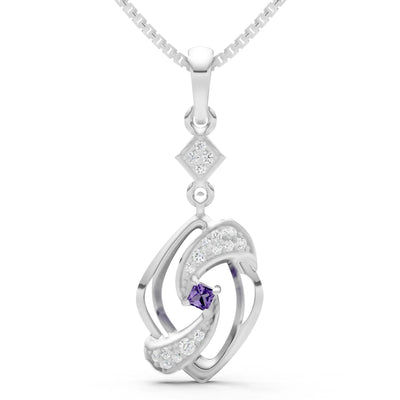 Amethyst Princess Gemstone Pendant