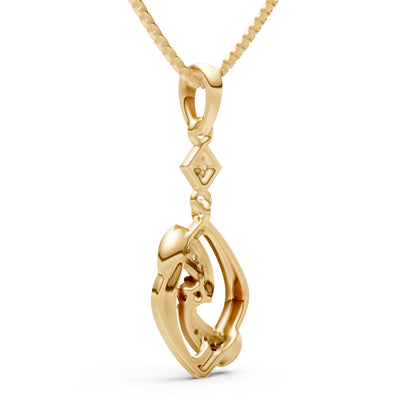 Ruby Princess Gemstone Pendant