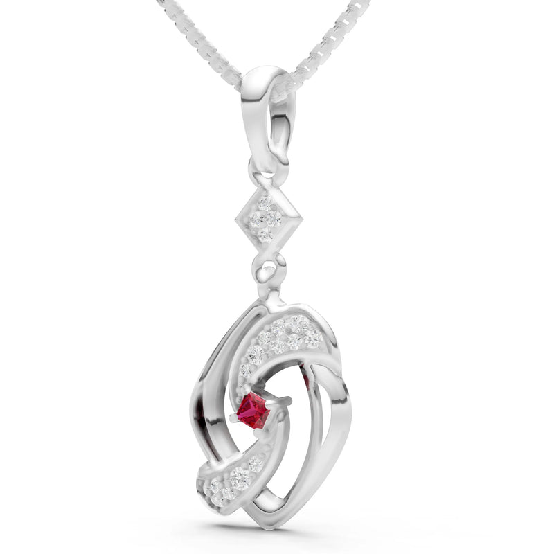 Ruby Princess Gemstone Pendant