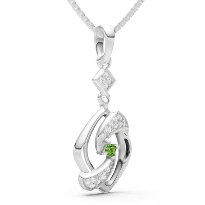 Princess Gemstone Pendant