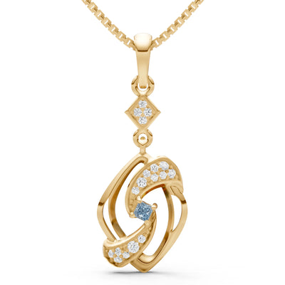 Princess Gemstone Pendant