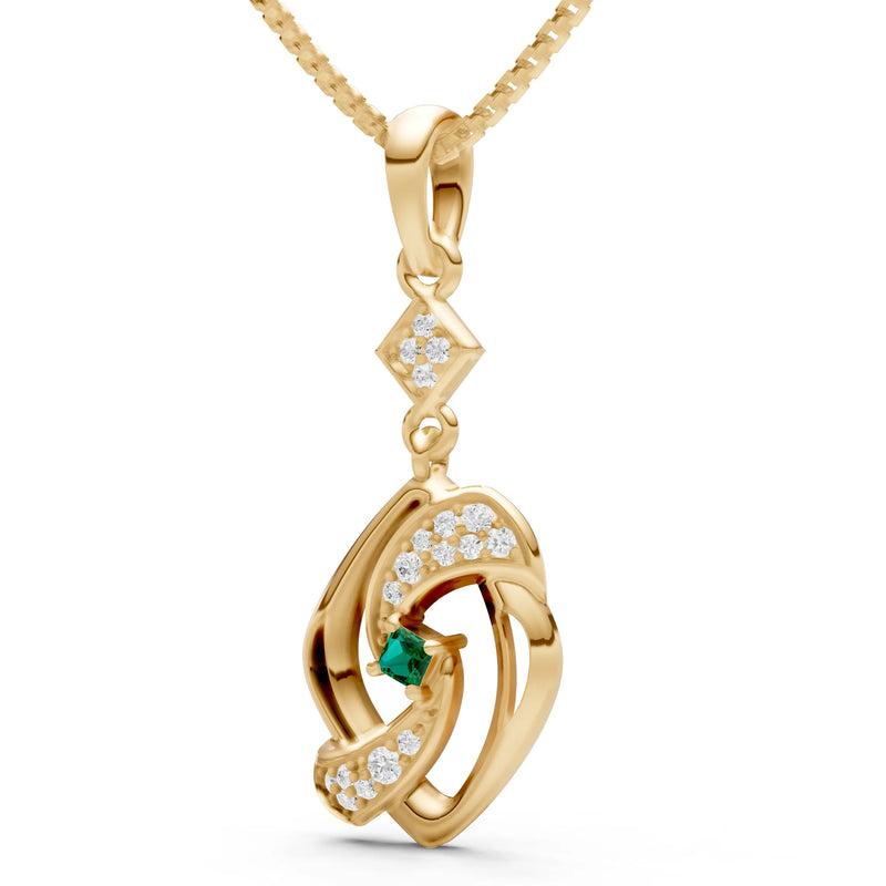 Princess Gemstone Pendant
