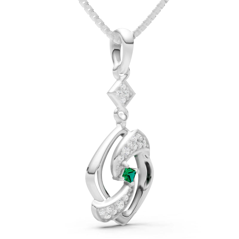Princess Gemstone Pendant