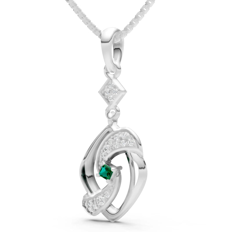 Princess Gemstone Pendant