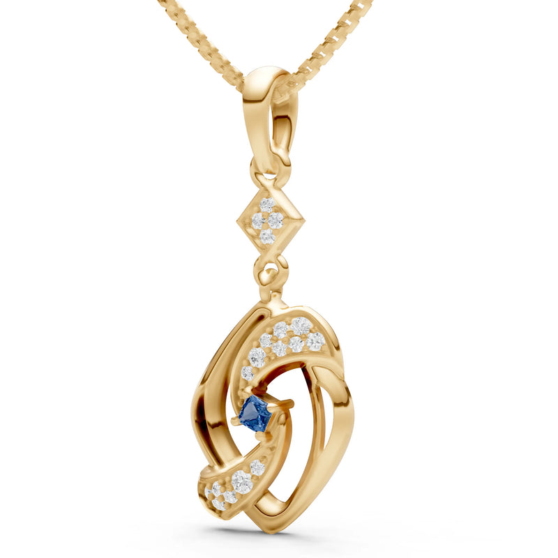 Princess Gemstone Pendant