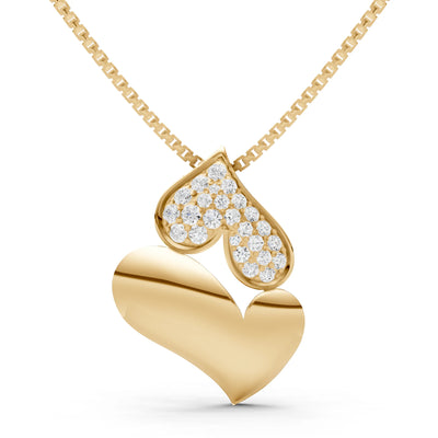 Heart Diamond Pendant
