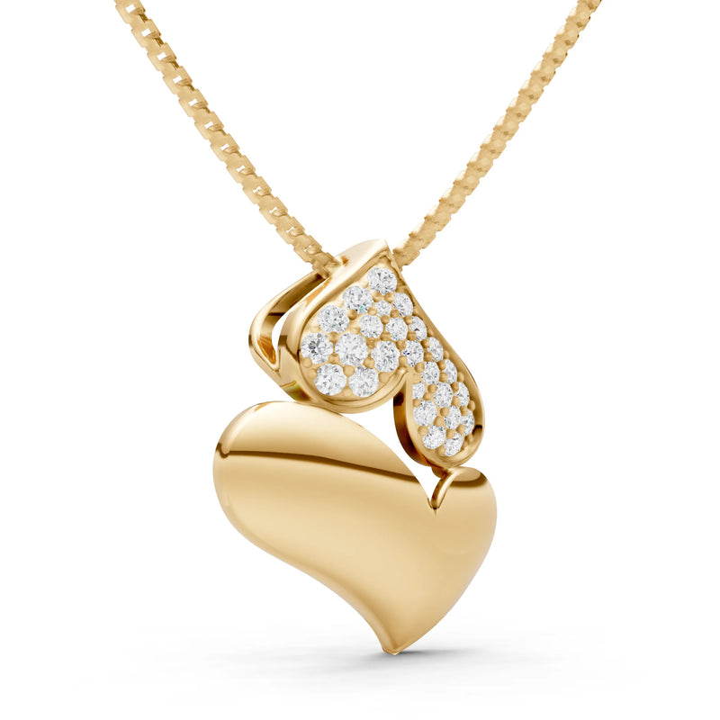 Heart Diamond Pendant