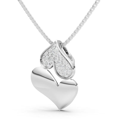 Heart Diamond Pendant