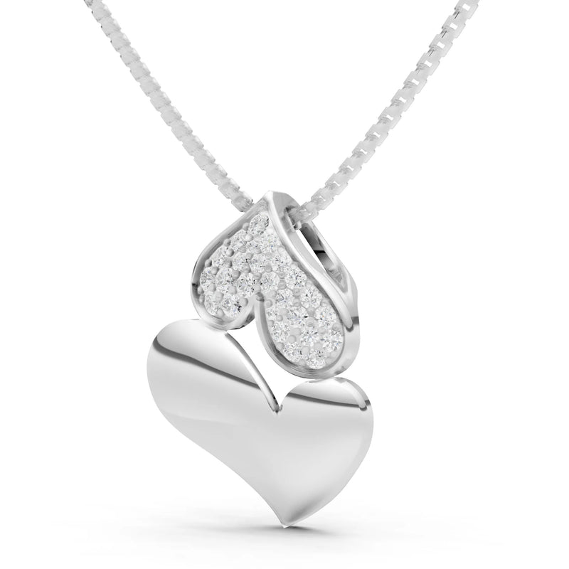 Heart Diamond Pendant