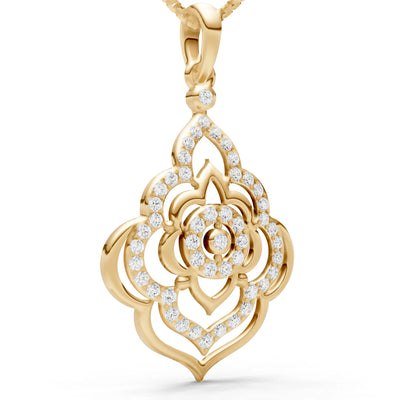 Blossom Gold Pendant