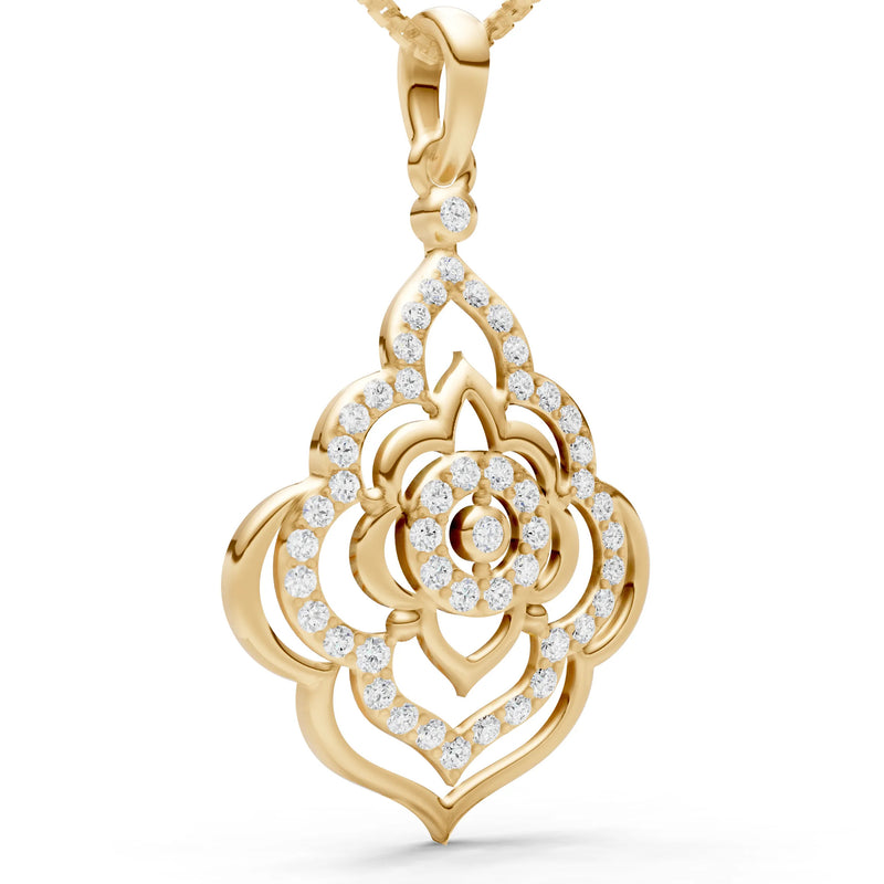 Blossom Gold Pendant